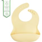 Jojobebek Cocuk Silikon Mama Onlugu (Sarı Renk)
