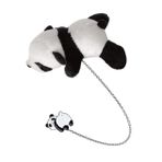 jojofuny 1 Bilgisayar panda broş karikatür hayvan broşları bayan broş pin yaka rozeti yaka kartı giyim broş panda zinciri rozet pimi gömlek toplu iğne Aksesuarlar çocuk demir alaşımı beyaz