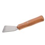 jojofuny 1 Bilgisayar Teppanyaki kısa spatula pizza küreği mutfak aletleri Ahşap saplı kazıyıcı Yapışkan film kazıyıcı çekpas çok fonksiyonlu spatula film yapıştırma aracı filmi aracı Kayın