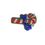jojofuny 25 Adet noel şeker broş sırt çantası moda broşlar yılbaşı şekeri broş yılbaşı parıltılı broşlar noel takı korsaj gömlek toplu iğne işaret süslemek yaşlı çiçek buketi