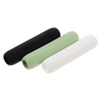 jojofuny 3 Parça kalem silikon kılıf kavrama koruyucu kılıf ergonomik kavrama tutucu kalem tutma yeri kalem tutma aparatı kalemlik kalemkutu kalem kutusu kalem aksesuarı Silika jeli Black