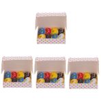 jojofuny Ev Dekorasyonu 4 Kutu Simülasyon çörek oyuncak süs modeller DIY simüle pervane macaron dekoru mini çörek yaratıcı DIY tatlı modeli sahne d186 karton Oyuncaklar
