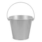 jojofuny Mini Metal Kova Teneke Şeker Kutusu Servis Kaseleri Gözyaşı Çiçek Kova Tencere Parti Gıda Saklama Kabı Meyve Buz Çiçek