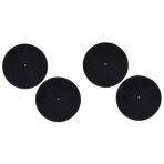 jojofuny Pikap Aksesuarları 4 disk oynatıcı kayıt matı plak kayıtları plak çalar matı disk matı pikap disk mat kayıt ped Vinil Aksesuarlar keçe yastığı yastığı 27c CD çalar