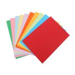 jojofuny Yazıcı Ve Zanaat Projeleri Için 100 Sayfa Renkli Kağıt, Sınıf Aktiviteleri Ve Origami Için Renkli Kağıt, Dekoratif Ve Kullanımı Için Renkli Kart Stoğu Renkli Sayfalar