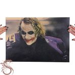 JOKER DARK KNİGHT HEATH LEDGER KRAFT POSTER AF013