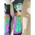 Joker Temalı Renkli Tasarım Pamuklu Çorap - 36 - 44 - Siyah - Yeşil