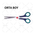 JOKEY KIRTASİYE EV ve OFİS TİP KAUÇUK SAPLI MAKAS 14 cm (16 cm)