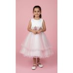 Jolanda Kız Çocuk Doğum Günü & Özel Gün Elbisesi - 7 Yaş - Pembe