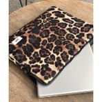 Joli Leopar Desenli Laptop Çantası, Macbook Air ve Macbook Pro ile Uyumlu - 13 inç