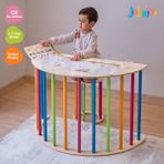 Jolimbo Mini Aktivite Masa ve Minder - Renkli - Turuncu