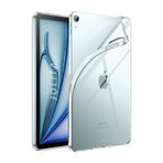Jolita iPad Air 11 inç 6. Nesil Şeffaf Silikon Tablet Kılıfı Arka Kapak Renksiz M2 2024 A2902 A2903 A2904
