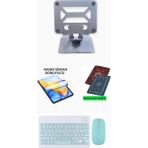 Jolita Nubia Red Magic Nova Uyumlu Metal Stand Ekran Koruyucu Klavye Mouse Set - Turkuaz