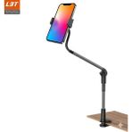 Jolita Premium Metal Gövdeli Akrobat Telefon Tutucu - Ultra Esnek & Sarsılmaz - Siyah