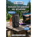 Jolita Zte Nubia 3D Pad 12.4'' Uyumlu 30000 Mah 22.5W Hızlı Şarj Powerbank - Siyah
