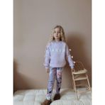 Jolly Kids Kız Çocuk Baker Fitilli Taytlı Kışlık Takım - Mor - 4 - 5 Yaş