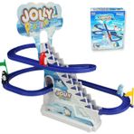 Jolly Pilli Çılgın Merdivenli Kayan Penguenler