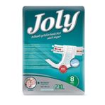 Joly Belbantlı 2XL Yüksek Emici 8 Adet Hasta Bezi