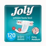 Joly Medium 120 Adet Belbantlı Hasta Bezi
