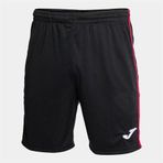 Joma 102252.106 Open III Erkek Siyah Kırmızı Tenis Şort