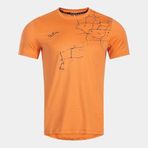 Joma 103993AA837 R-City Printing Helium Erkek Kısa Kollu Tişört - Turuncu