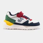 Joma 3080 JR 2402 Marino Rojo Verde Bej Renk Erkek Çocuk Günlük Ayakkabısı