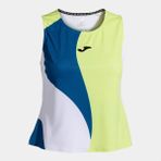 Joma 902366.407 Challenge Kadın Kolsuz Tişört - Mavi/yeşil - Sarı