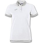 Joma Bali II kadın polo yaka tişört XXL Beyaz