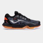 Joma Point Erkek Tenis Ayakkabısı 2501 Siyah Toprak Kort Nefes Alabilir Yapı ile Konforlu