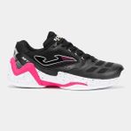 Joma Set Lady TSELW2501C Kadın Tenis Ayakkabısı Siyah Toprak Kort Performansı ile Hafif ve Esnek