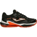 Joma Slam 2501 Siyah Erkek All Court Tenis Ayakkabısı Hafif ve Esnek Taban ile Günlük Kullanıma Uygun