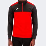 Joma Sweatshırt Wıth Zıp Wınner Red-black