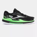 Joma Tacew2501ac Ace Sert & Toprak Kort Erkek Tenis Ayakkabısı - Siyah/Neon Yeşil