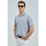 Jon Smart Erkek Polo Tişört Gri