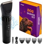 JONGEE Led Ekranlı Köpek Bakım Kiti, Ağır Hizmet Pet Bakım, Düşük Gürültülü Köpek Bakım Makası için Yükseltme Motoru, Küçük ve Büyük Köpekler için USB Şarj Edilebilir Akülü Pet Clippers Ağır Coats ile