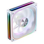 Jonsbo ZA-120 fan, PWM, ARGB - 120mm, beyaz Düz Bıçak