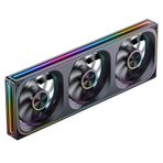 Jonsbo ZA-360 fan, PWM, ARGB - 360mm, siyah Düz Bıçak Siyah