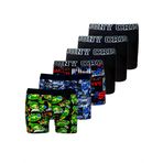 JONY CRIS Erkek Boxer 6'lı-Paket Pamuklu Erkek İç Giyim (Renk 4, L)