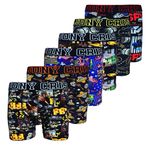 JONY CRIS Erkek Boxer 6'lı-Paket Pamuklu Erkek İç Giyim (Tekli ürün, XL)