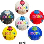 Jooko No:5 Desenli Futbol Topu Karışık Renkli - Çok Renkli