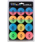 Joola Ballset Colorato Renkli 12 Li Masa Tenisi Topu - Pembe - Renkli