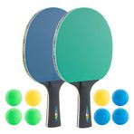 Joola Colorato Masa Tenisi 2 Raket 8 Top Set