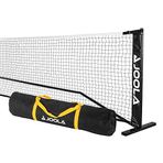 JOOLA Elemental Pickleball ağı, çelik çerçeveli, dayanıklı PVC ağ, dış mekan/iç mekan, taşıma çantası dahil, 9 kg, siyah 670 cm x 91,44 cm