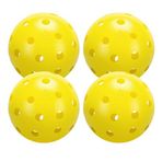 JOOLA Heleus Pickleballs - Yarışma Açık Hava Turşu Topları - Turnuvalar için USAPA Onaylı Toplar - İç Mekan Oyun ve Dış Mekan Kortları için Dayanıklı Turşu Topları - 4'lü Paket