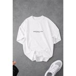 Jooy Company Brooklyn JC Baskılı Geniş Kalıp Oversize T-Shirt