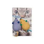 Jooys 300-50997 Amigurumi İkili Fare Kedi Oyuncağı