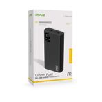 Jopus 20000mAh PowerBank PD 22.5W Hızlı Şarj Dijital Ekranlı Taşınabilir Şarj Cihazı Siyah, 17524