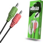 Jopus 3.5mm JO-AC01 Myriad Mikrofon Kulaklik Ayirici Y Kablo Aux Kablosu
