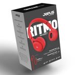 Jopus 3,5 Universal Js80 Ritmo Kirmizi Mikrofonlu Kulaklık