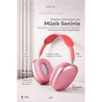 Jopus Bluetooth Kulaklık iOS Android Uyumlu Yüksek Ses Kalitesi Mikrofonlu Kulaklık Acustica Red
